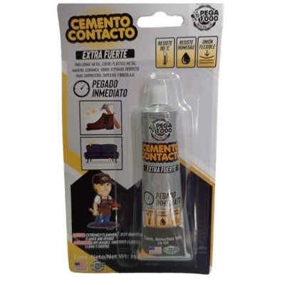 PEGAMENTO CEMENTO CONTAC 25 ML PEGA 1000