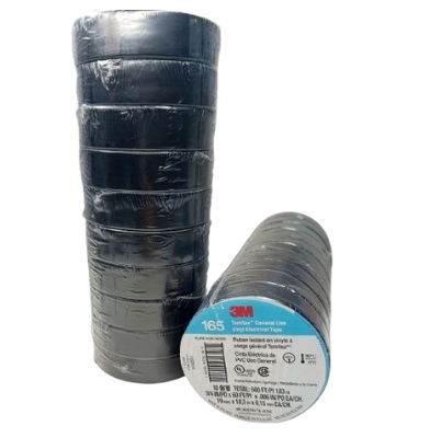 3M ORIG TEIPE 165 NEGRO ELECTRICO 3/4