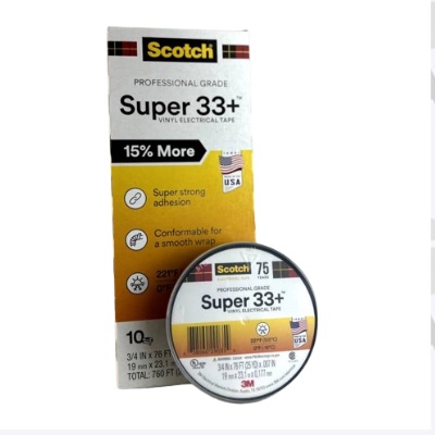 3M ORIG 33 CINTA ELECT 3/4 ROLLO 13,4 MT