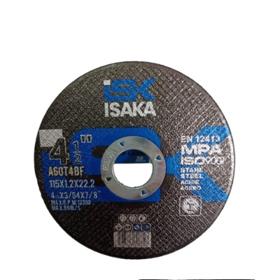 DISCO DE CORTE 4.5" ULTRA FINO ISAKA