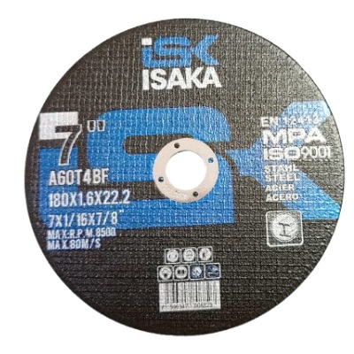 DISCO DE CORTE 7" ULTRA FINO ISAKA